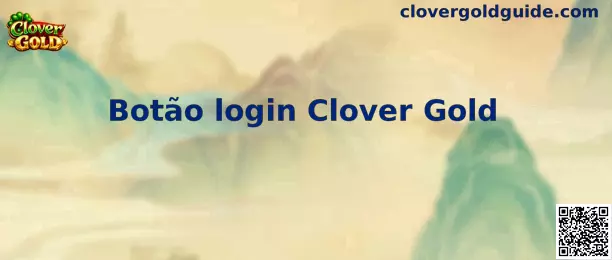 Botão login Clover Gold