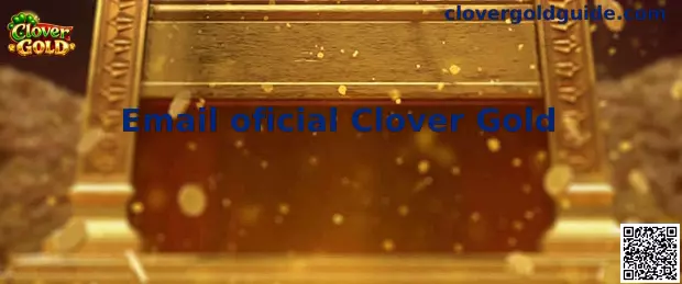 Email oficial Clover Gold Soporte al Jugador